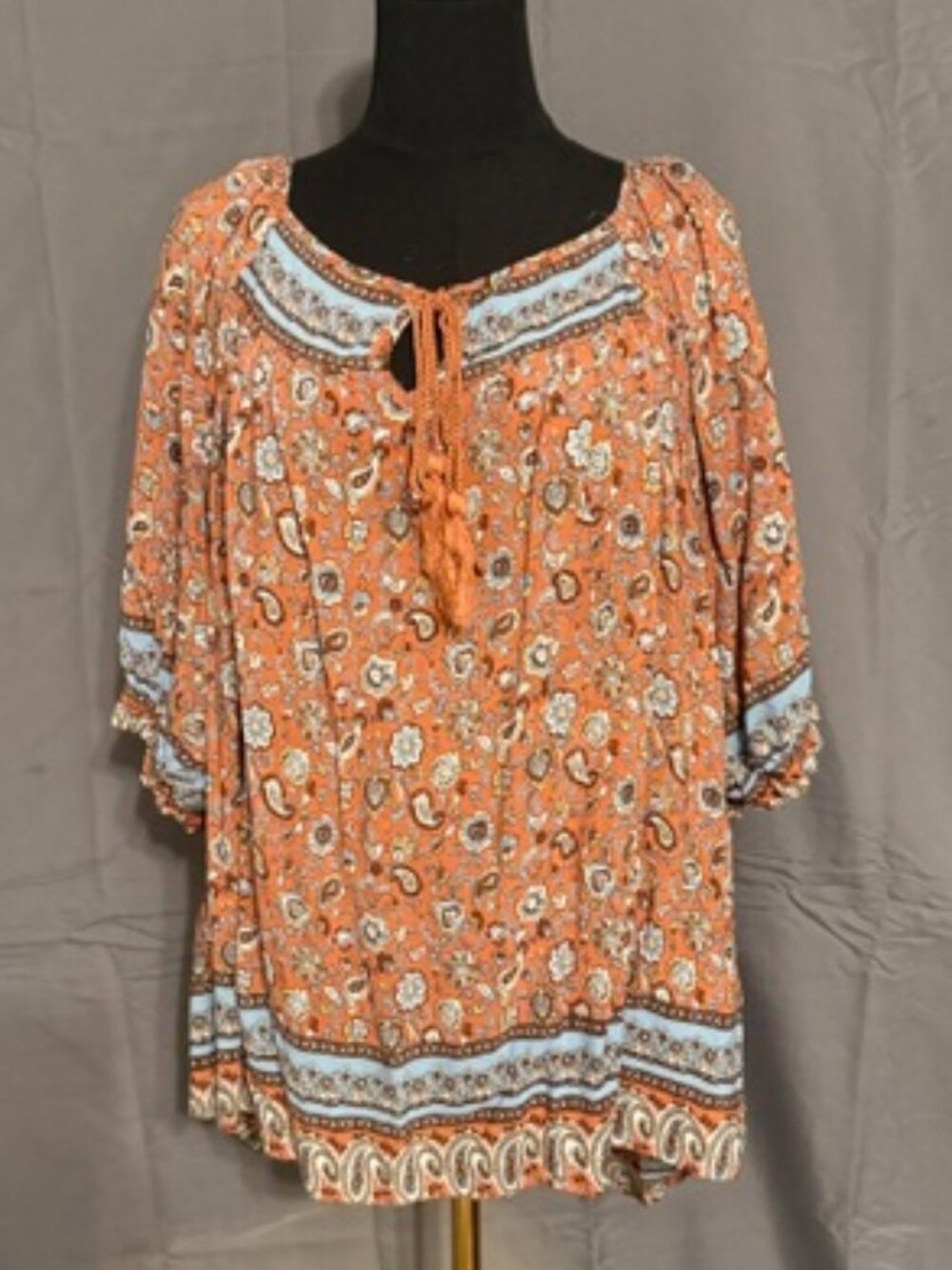 GIGIO Boho Blouse Size L